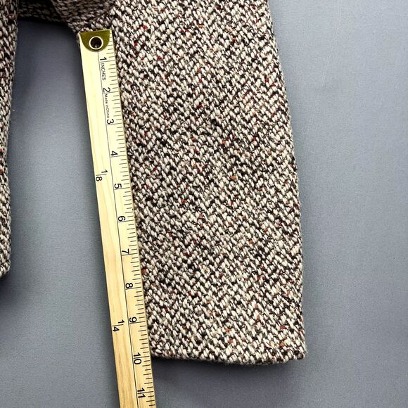 Coldwater Creek Woven Textured Women's Blazer Jacket Tulle Trim Size L‎ - Picture 9 of 16